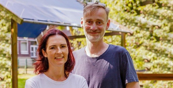 Dr. Marion Kolb und Thomas Schebaum-Stein